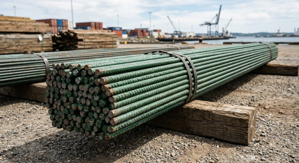 Epoxy-Coated Marine Rebar #6