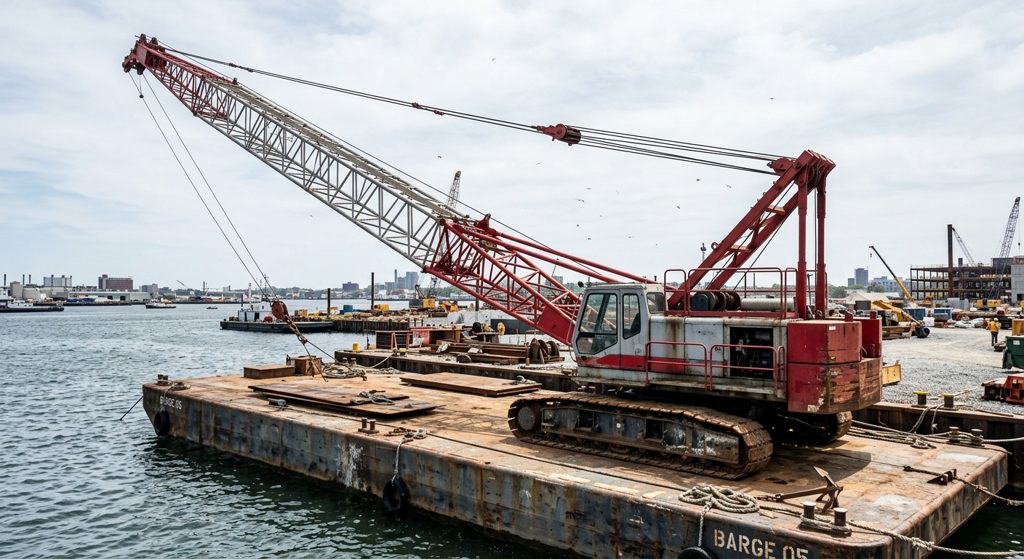 250-Ton Marine Crawler Crane