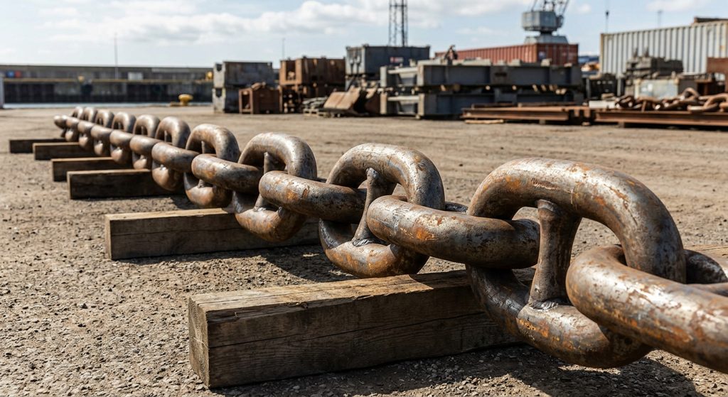 Offshore Mooring Chain R4 — 120 mm