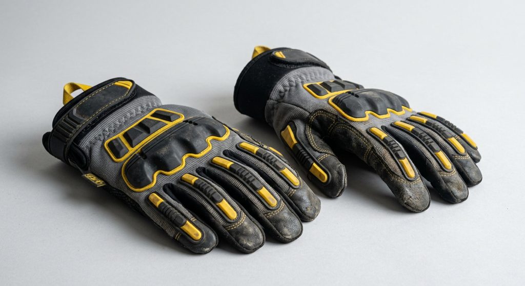 Impact-Rated Mechanic Gloves