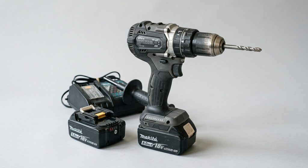 Makita XPH14 18V Hammer Drill Kit