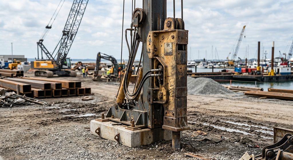Hydraulic Pile-Driving Hammer 9t